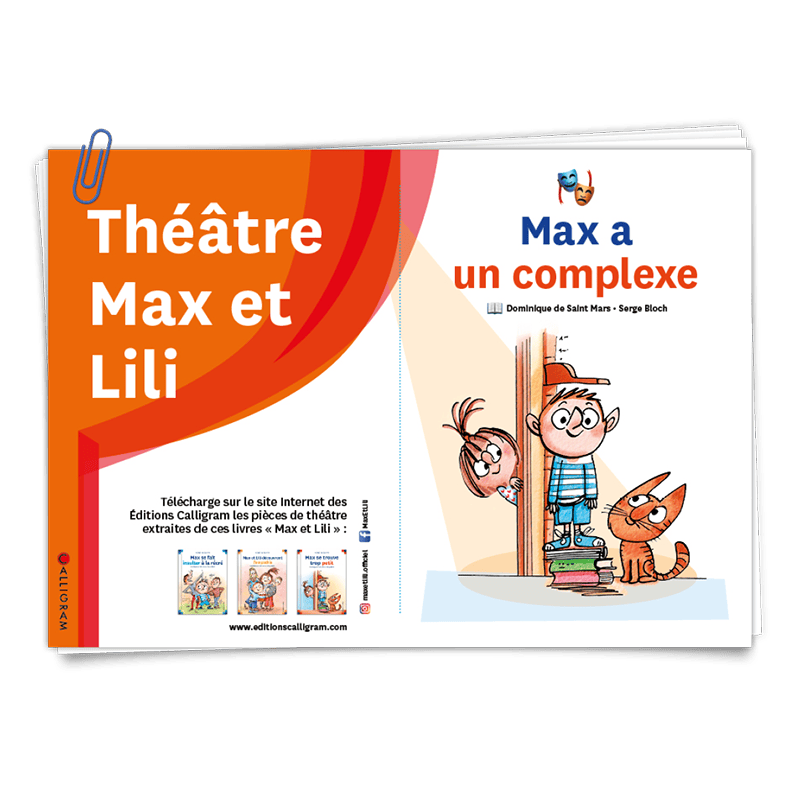 Fiche théâtre - Max a un complexe